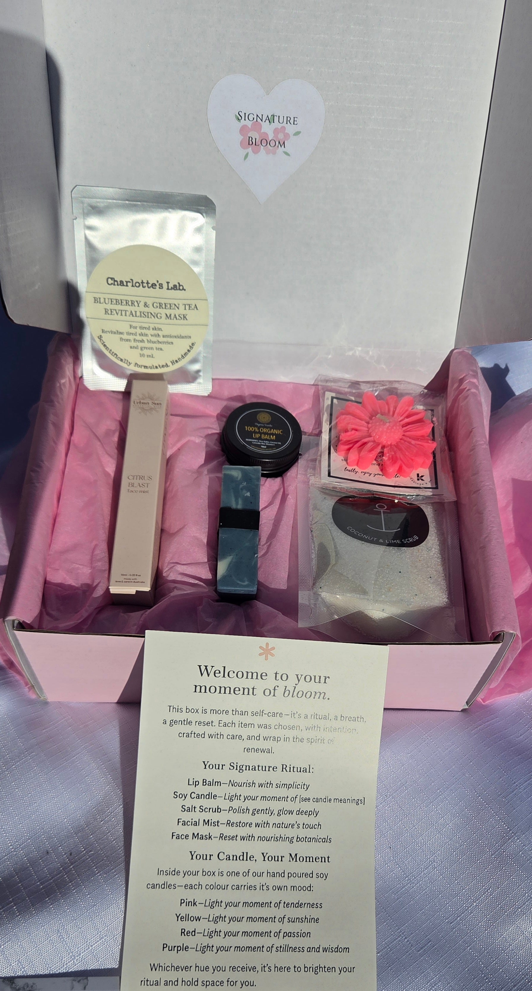 Signature Bloom Ritual Box Self-Care