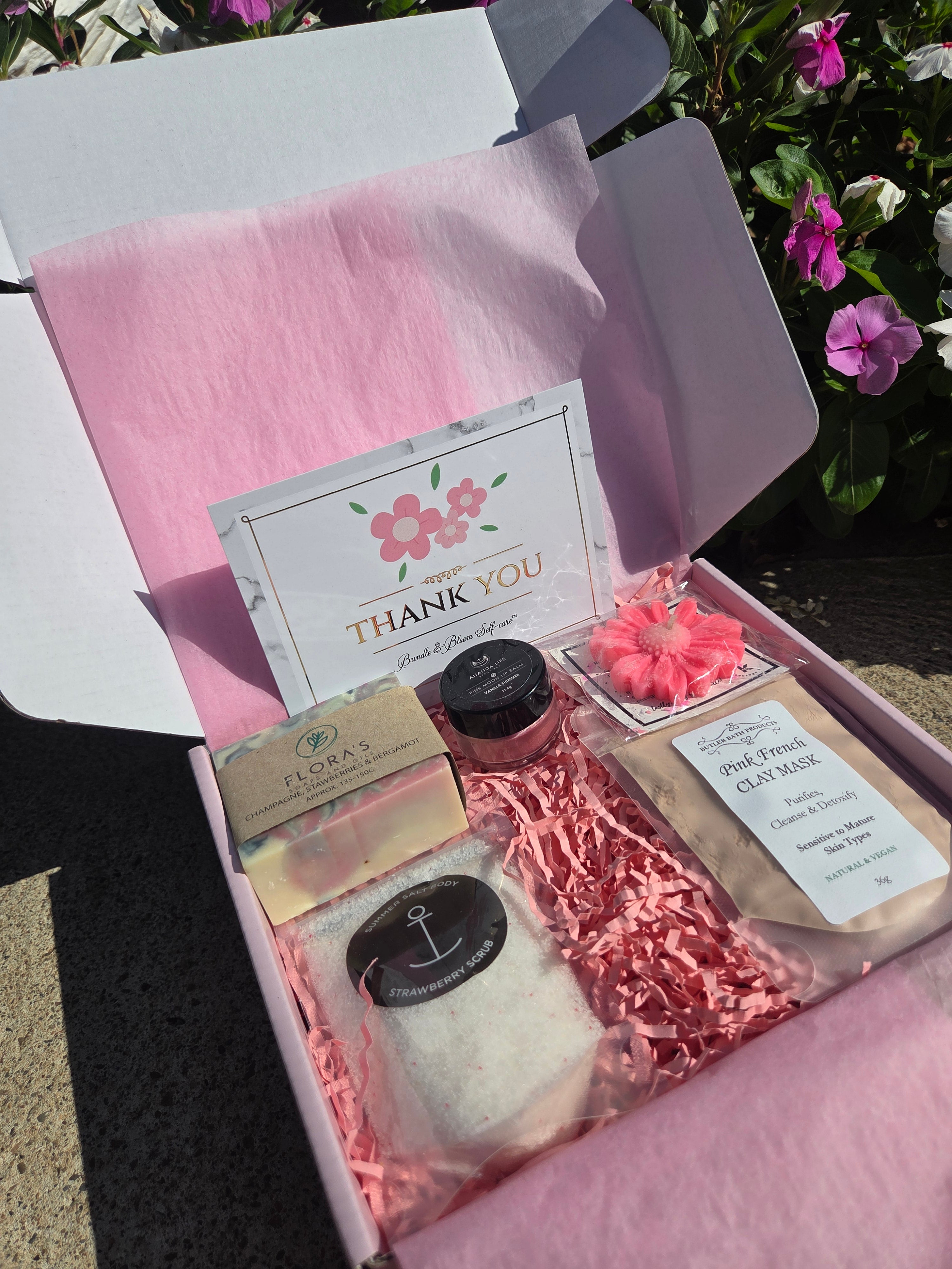 Blush and Bloom | Self-Care Gift Bundle & Pamper Box For Her