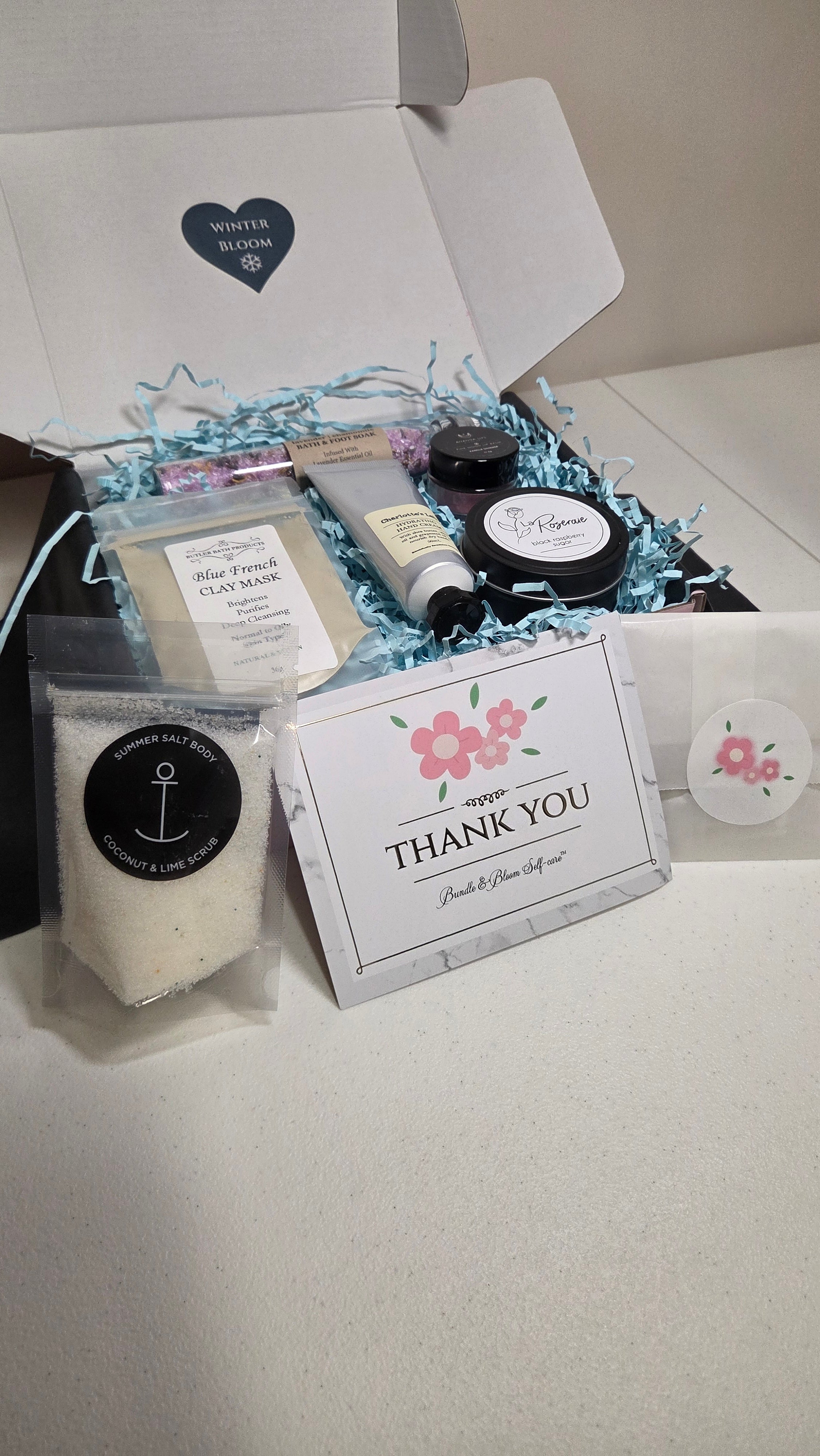 ❄️ Winter Bloom Premium Self-Care Ritual Set