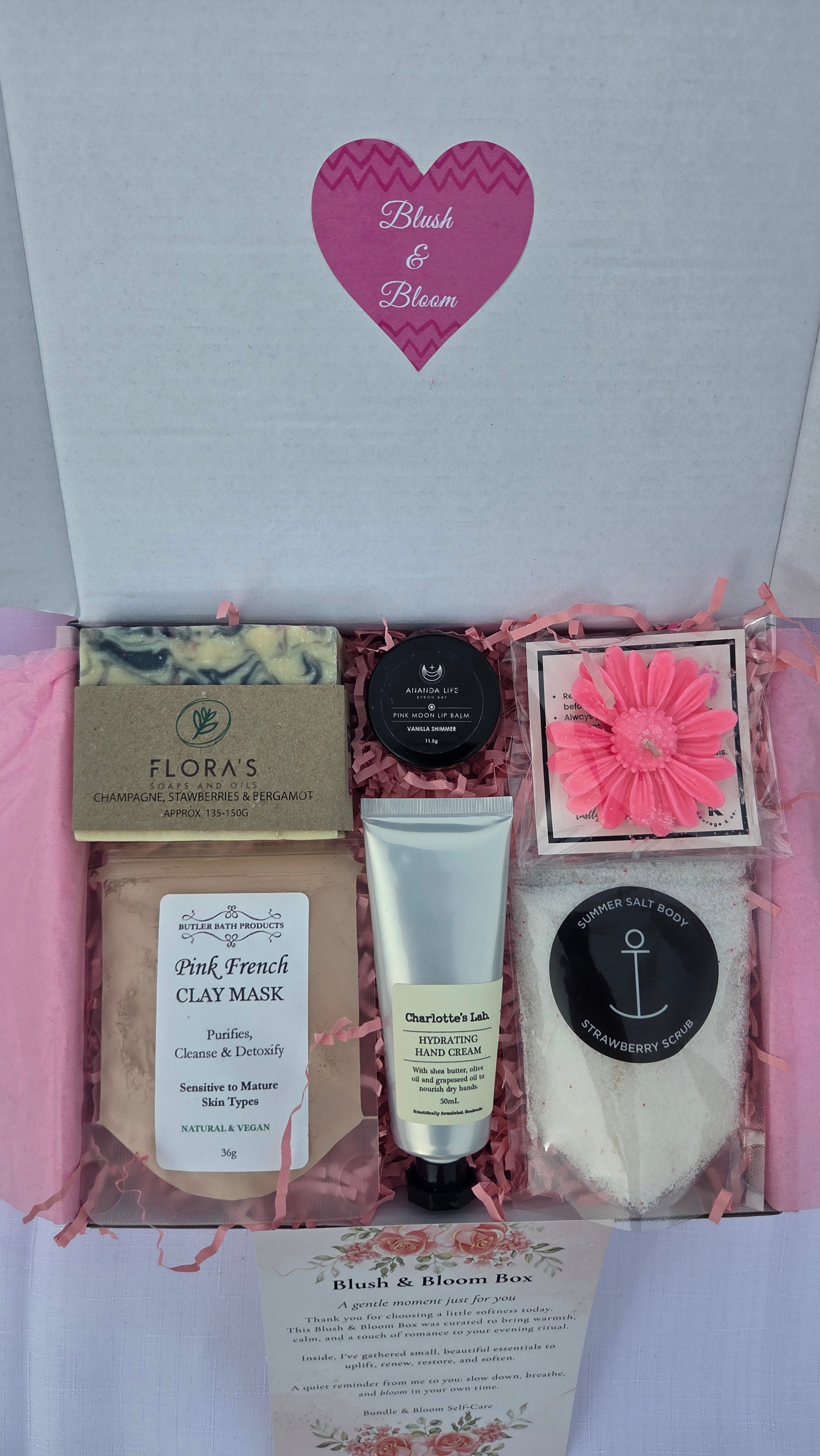 Deluxe Blush & Bloom Wellness Ritual Set