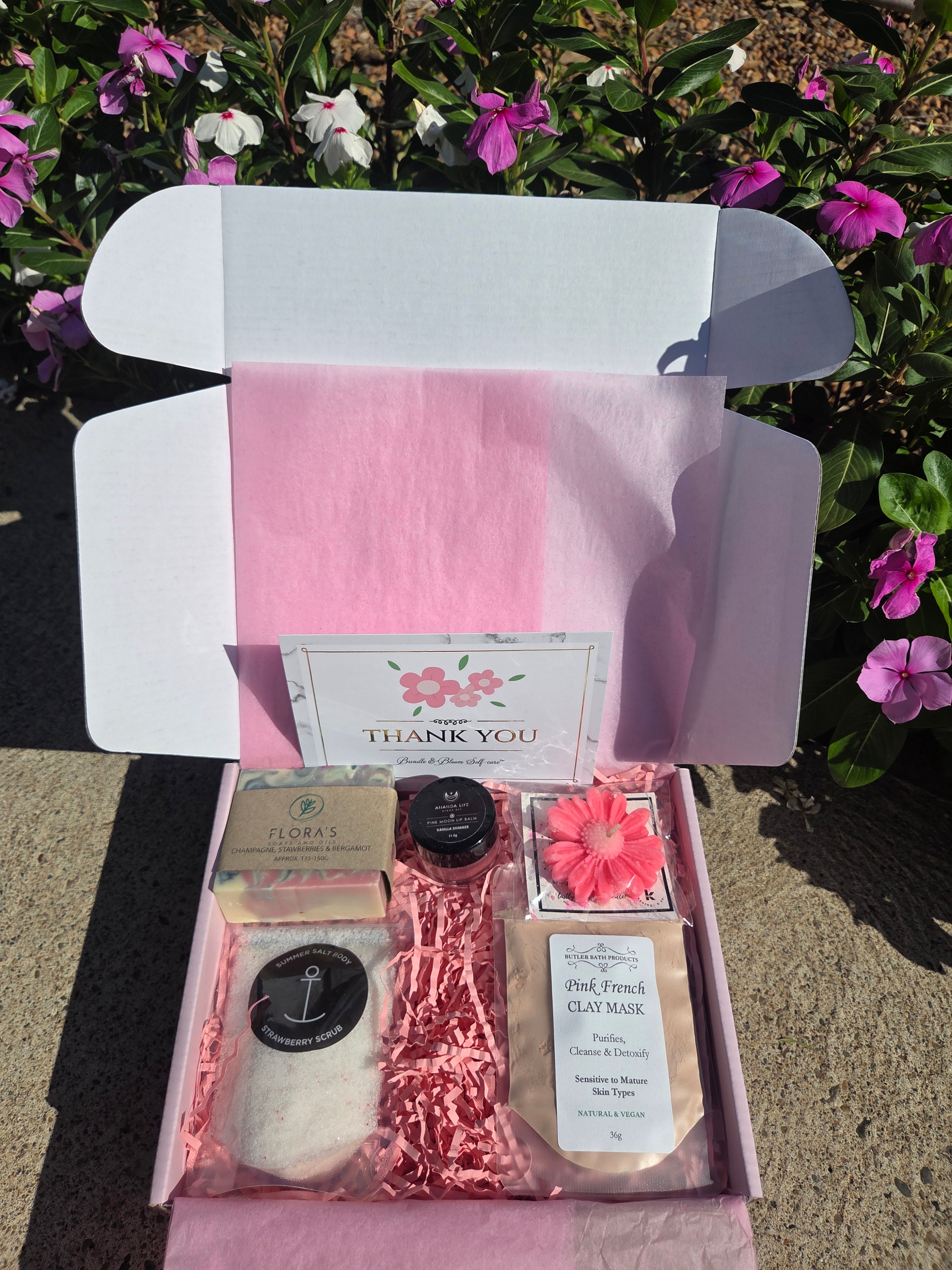 Blush and Bloom | Self-Care Gift Bundle & Pamper Box For Her