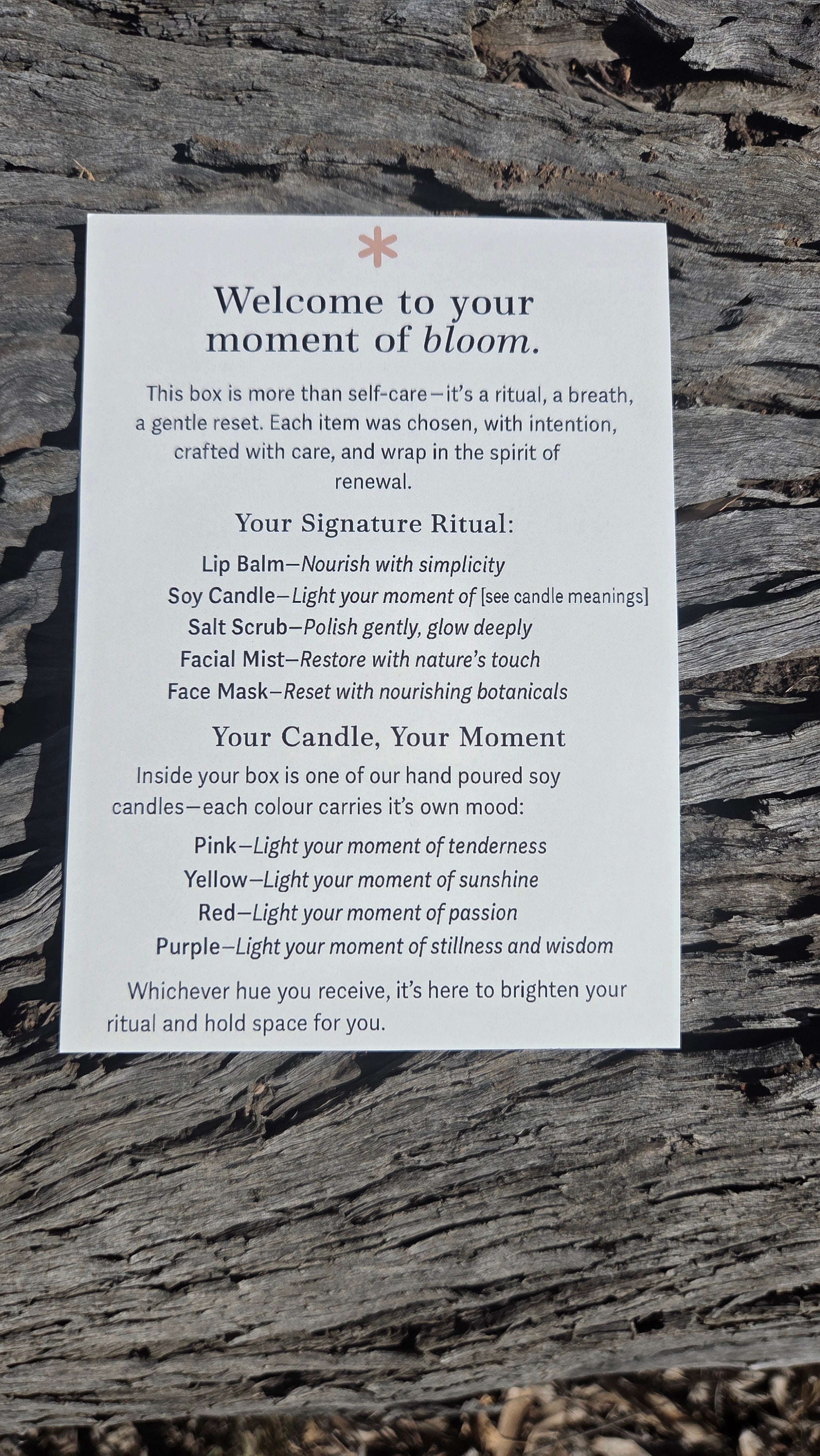 Signature Bloom Box-Self-Care