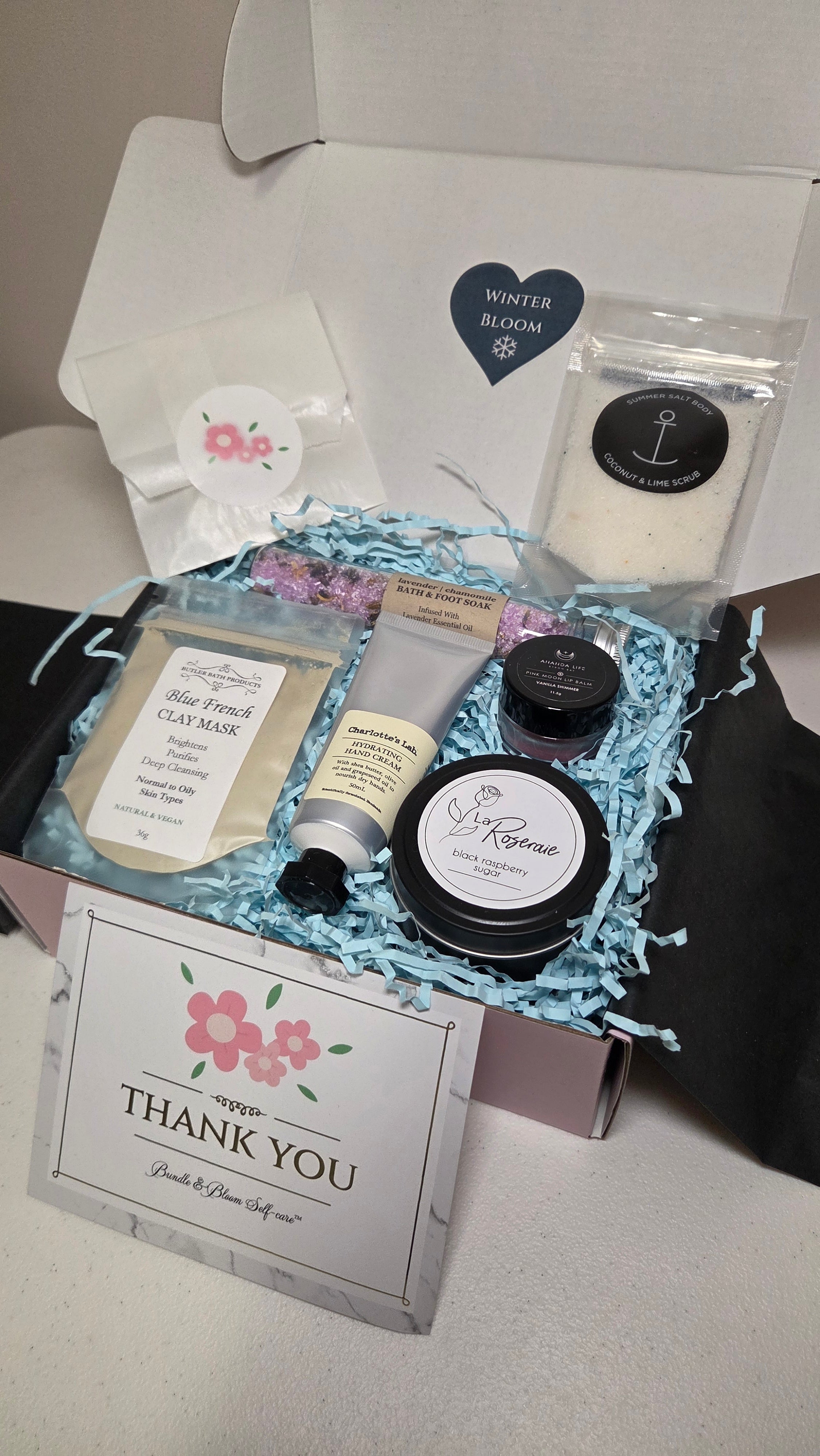 ❄️ Winter Bloom Premium Self-Care Ritual Set
