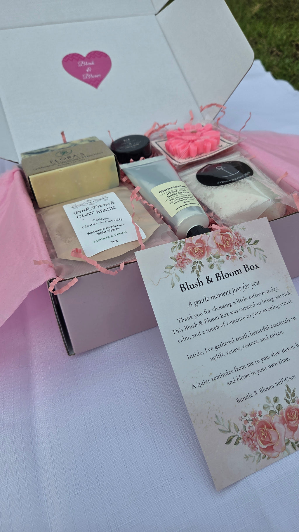 Deluxe Blush & Bloom Wellness Ritual Set